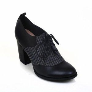 New - Restricted Two tone Block Heel